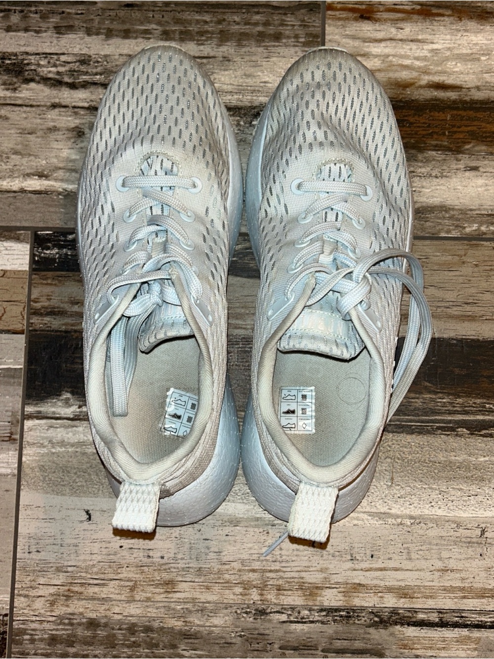 NOBULL Light Gray Mesh Running Sneakers